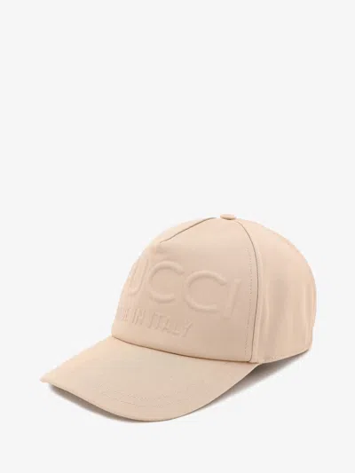 Shop Gucci Woman Hat Woman Beige Hats In Cream