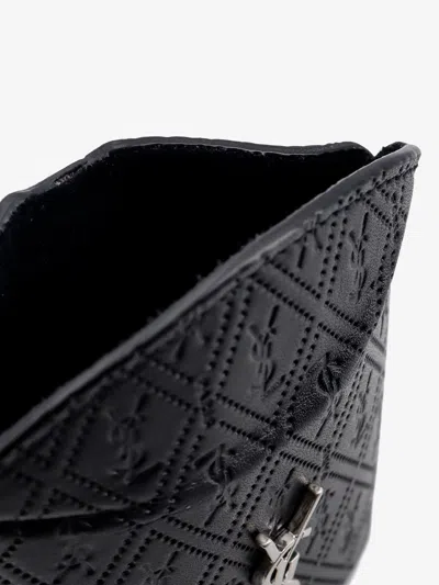 Shop Saint Laurent Man Airpods Case Man Black Covers E Cases