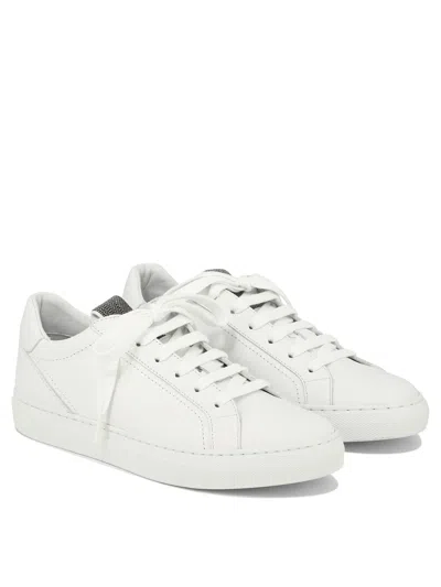 Shop Brunello Cucinelli Sneakers With Precious Detail
