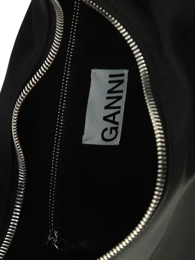 Shop Ganni "knot" Shoulder Bag