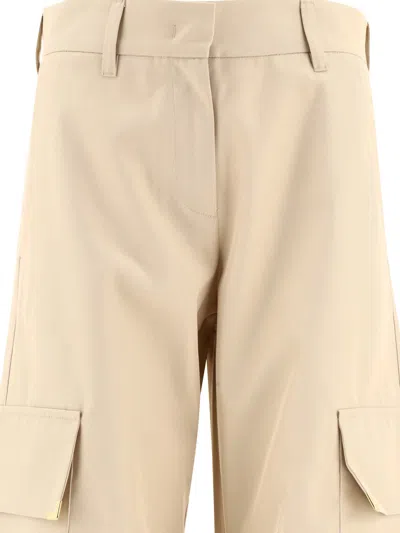 Shop Palm Angels "metal Frame" Cargo Trousers