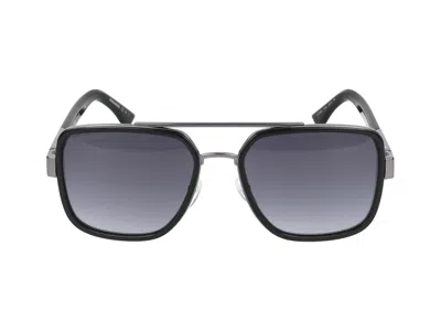 Shop Dsquared2 Sunglasses In Dark Ruthenium Black