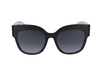 Shop Dsquared2 Sunglasses In Black White