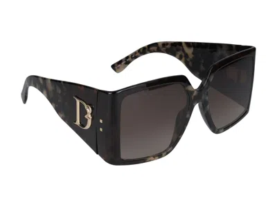 Shop Dsquared2 Sunglasses In Grey Havana