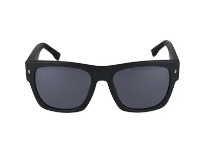 Shop Dsquared2 Sunglasses In Matte Black