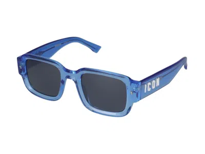 Shop Dsquared2 Sunglasses In Blue