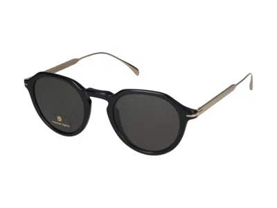 Shop Eyewear By David Beckham Sunglasses In Black Gold