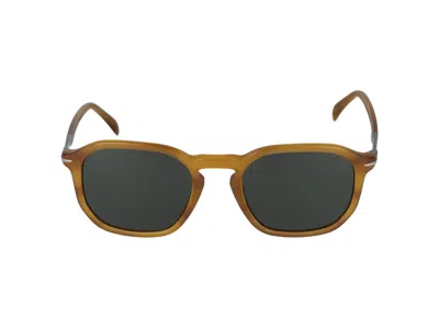 Shop Eyewear By David Beckham Sunglasses In Striped Yellow