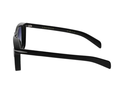 Shop Eyewear By David Beckham Sunglasses In Black Silver