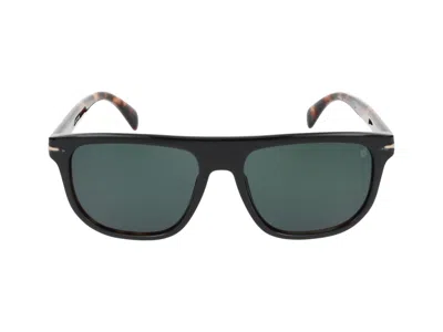 Shop Eyewear By David Beckham Sunglasses In Black Havana