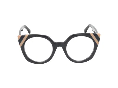 Shop Fendi Eyeglasses In Gray