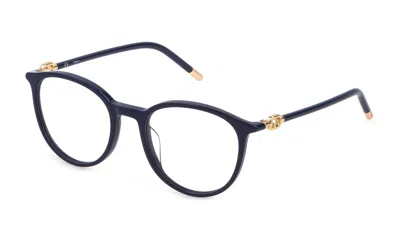 Shop Furla Eyeglasses In Shiny Blue
