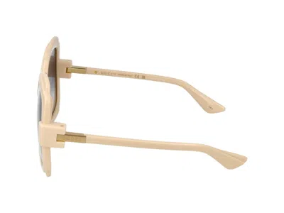Shop Gucci Sunglasses In Ivory Ivory Grey