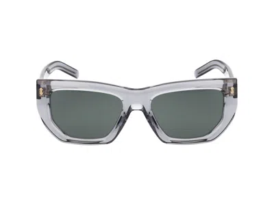 Shop Gucci Sunglasses In Grey Grey Grey Grey