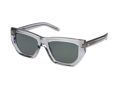Shop Gucci Sunglasses In Grey Grey Grey Grey