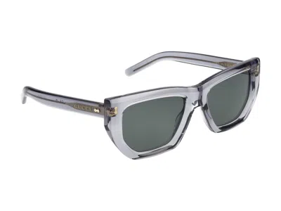 Shop Gucci Sunglasses In Grey Grey Grey Grey