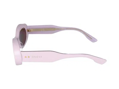 Shop Gucci Sunglasses In Pink Pink Brown