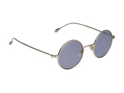 Shop Gucci Sunglasses In Gold Gold Violet