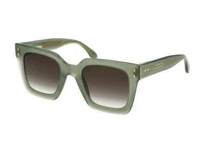 Shop Isabel Marant Sunglasses In Green