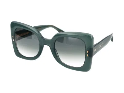 Shop Isabel Marant Sunglasses In Green