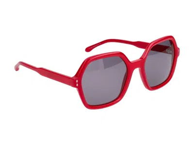 Shop Isabel Marant Sunglasses In Red