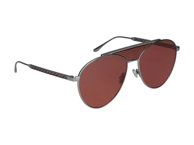 Shop Jimmy Choo Sunglasses In Ruthenium Red