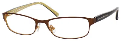 Shop Kate Spade Eyeglasses In Smatt Dark Brown