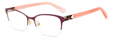 Shop Kate Spade Eyeglasses In Violet