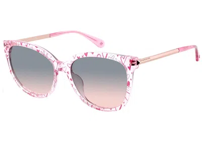 Shop Kate Spade Sunglasses In Pink Rose Pattern
