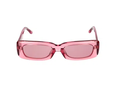 Shop Linda Farrow Sunglasses In Pink