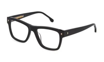 Shop Lozza Eyeglasses In Glossy Black