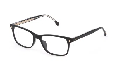 Shop Lozza Eyeglasses In Glossy Black