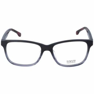 Shop Lozza Eyeglasses In Grey Fading To Shiny Blue
