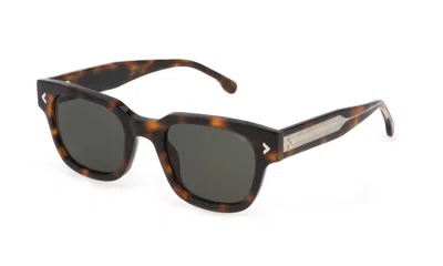 Shop Lozza Sunglasses In Havana Brown