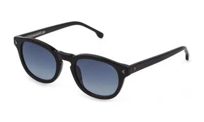 Shop Lozza Sunglasses In Glossy Black