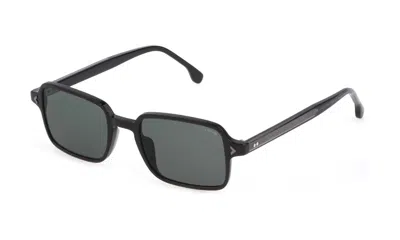 Shop Lozza Sunglasses In Glossy Black