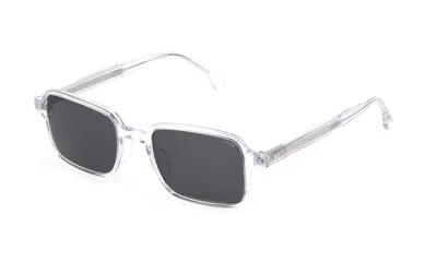 Shop Lozza Sunglasses In Transparent Crystal