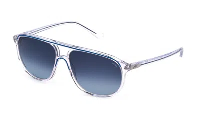 Shop Lozza Sunglasses In Polished Crystal