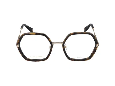 Shop Marc Jacobs Eyeglasses In Brown Havana