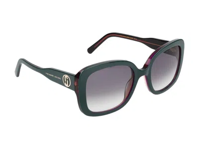 Shop Marc Jacobs Sunglasses In Teal