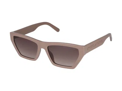 Shop Marc Jacobs Sunglasses In Beige