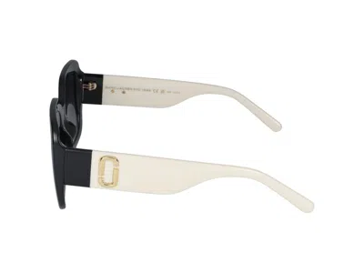 Shop Marc Jacobs Sunglasses In Black White