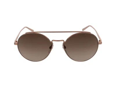 Shop Marc Jacobs Sunglasses In Gold Copper