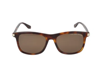 Shop Marc Jacobs Sunglasses In Havana Brown