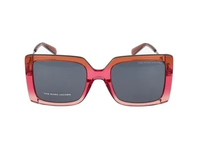 Shop Marc Jacobs Sunglasses In Red Pink