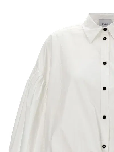 Shop Nude 'balloon' Shirt In White