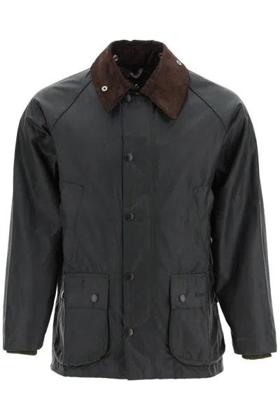 Shop Barbour Bedale Waxed Jacket In Multicolor