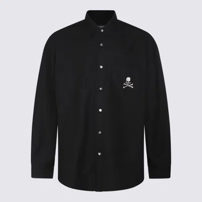 Shop Mastermind Japan Mastermind World Black Cotton Shirt