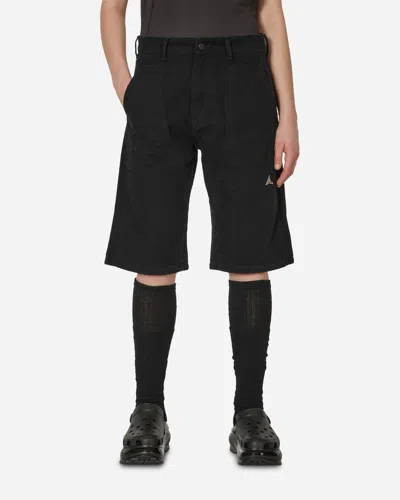 Shop Roa Hunting Shorts In Black