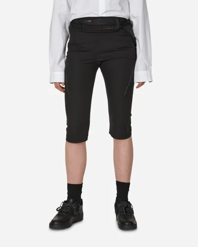Shop Hyein Seo Waist Bag Capri Pants In Black